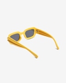 Shop Men's Black Rectangle Polarised Lens Sunglasses-Design