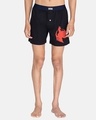 Shop Pack of 3 Men's Black & Red Graphic Printed Boxers-Design
