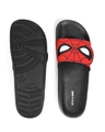 Shop Men's Black & Red Spider Man Printed Slider-Design