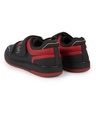 Shop Men's Black & Red Spider-Verse Color Block Low-Top Sneakers