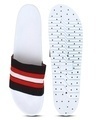 Shop Men's Black & Red Striped Lightweight Sliders