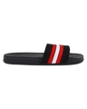 Shop Men's Black & Red Striped Lightweight Sliders-Design