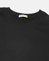 Shop Men's Black Reflective X Typography Super Loose Fit T-shirt