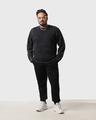 Shop Men's Black Plus Size Sweatshirt-Full