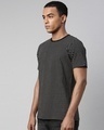 Shop Men's Black Regular Fit Printed T-shirt-Design