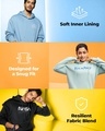 Shop Men's Black Relax Graphic Printed Hoodies