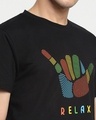 Shop Men's Black Relax T-shirt