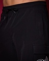 Shop Men's Black Relaxed Fit Cargo Shorts