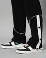 Shop Men's Black Relaxed Fit Trackpants