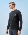 Shop Men's Black Rick and Morty Graphic Printed Sweatshirt-Design