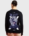 Shop Men's Black Riot XXX Tentacion Graphic Printed Oversized T-shirt-Design