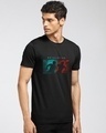 Shop Men's Black RRR Revolution Printed T-shirt-Front