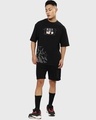 Shop Men's Black Sacrifice Graphic Printed Oversized T-shirt-Design