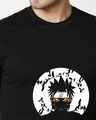 Shop Men's Black Sage Naruto Printed T-shirt