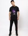 Shop Men's Black Sasuke X Susano Graphic Printed T-shirt-Design