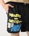 Shop Men's Black Scooby Ghost Graphic Printed Boxers