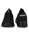 Shop Men's Black Self Design Sports Shoes-Design