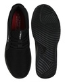 Shop Men's Black Self Design Sports Shoes-Full