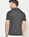 Shop Men's Black Self Design T-shirt-Full
