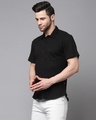 Shop Men's Black Slim Fit Shirt-Design