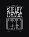 Shop Men's Black Shelby Brother Graphic Printed T-shirt-Full