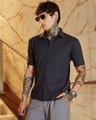 Shop Men's Black Shirt-Front