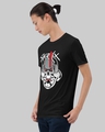 Shop Men's Black Skrillex Graphic Printed T-shirt-Full