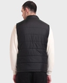 Shop Men's Black Sleeveless Puffer Jacket-Design