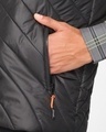 Shop Men's Black Sleeveless Puffer Jacket