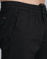 Shop Men's Black Slim Fit Cargo Joggers