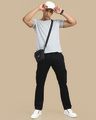 Shop Men's Black Slim Fit Cargo Pants