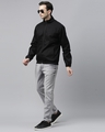 Shop Men's Black Slim Fit Casual Jacket