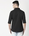 Shop Men's Black Slim Fit Casual Oxford Shirt-Design