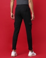 Shop Men's Black Slim Fit Cotton Joggers-Design