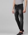 Shop Men's Black Slim Fit Jeans-Design