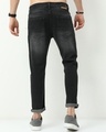 Shop Men's Black Slim Fit Jeans-Full