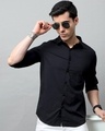 Shop Men's Black Slim Fit Shirt