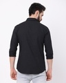 Shop Men's Black Slim Fit Shirt-Full