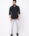 Shop Men's Black Slim Fit Shirt