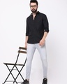 Shop Men's Black Slim Fit Shirt