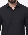 Shop Men's Black Slim Fit Shirt