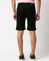 Shop Men's Black Slim Fit Shorts-Design