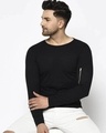 Shop Men's Black Slim Fit T-shirt