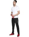 Shop Men's Black Slim Fit Track Pants-Full