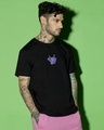 Shop Men's Black Sneaker Gang Graphic Printed T-shirt-Design
