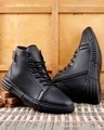 Shop Men's Black Sneakers-Front
