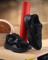 Shop Men's Black Sneakers-Front