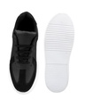 Shop Men's Black Sneakers-Full