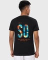 Shop Men's Black So Typography T-shirt-Design