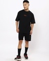 Shop Men's Black So Typography Oversized T-shirt-Design